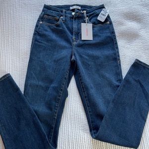 Good American Medium Wash Skinny Jeans